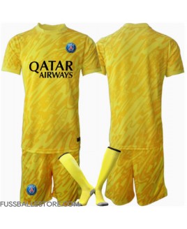 Günstige Paris Saint-Germain Torwart 3rd trikot Kinder 2024-25 Kurzarm (+ Kurze Hosen)